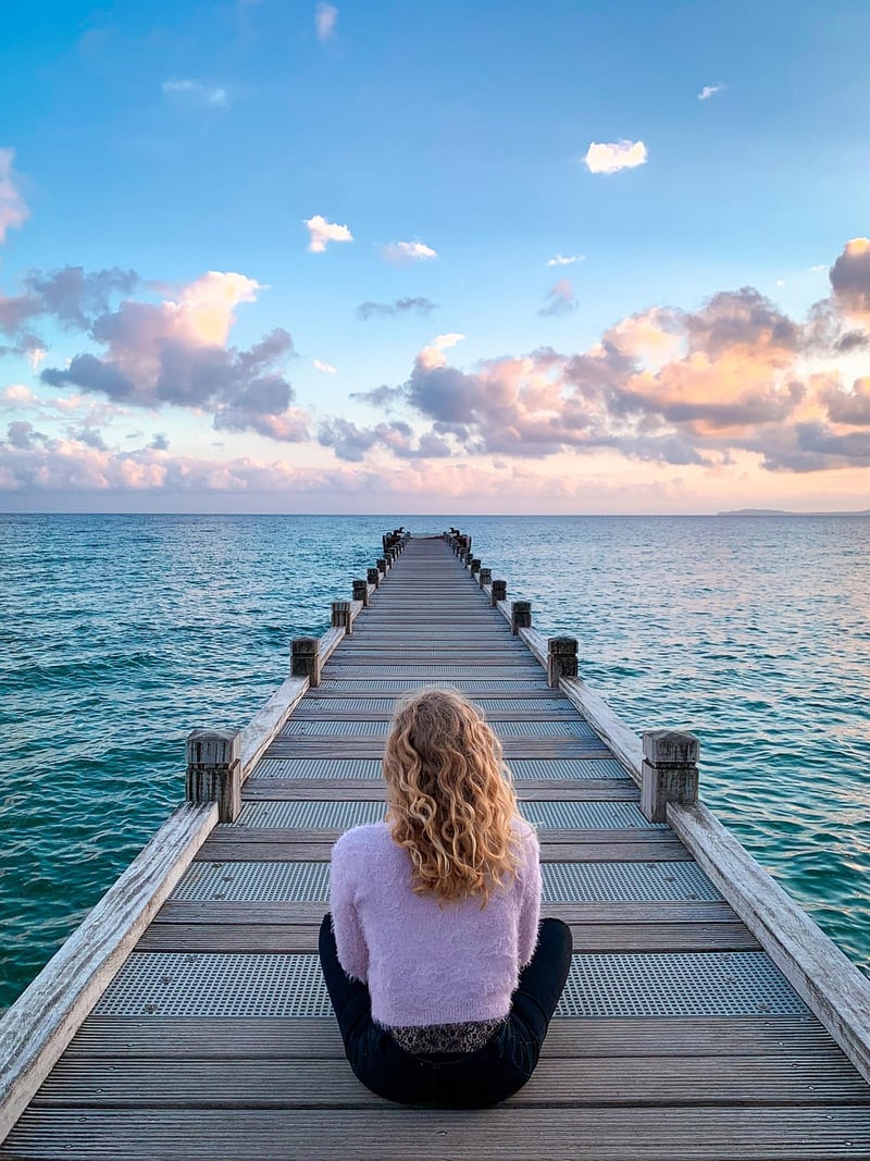 Mermaid Sitting by the Sea